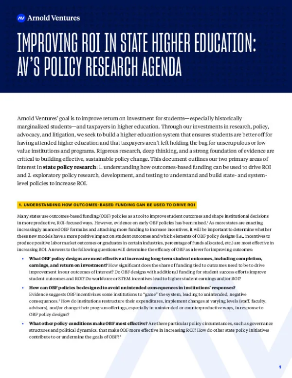 Higher Education Research Agenda v5