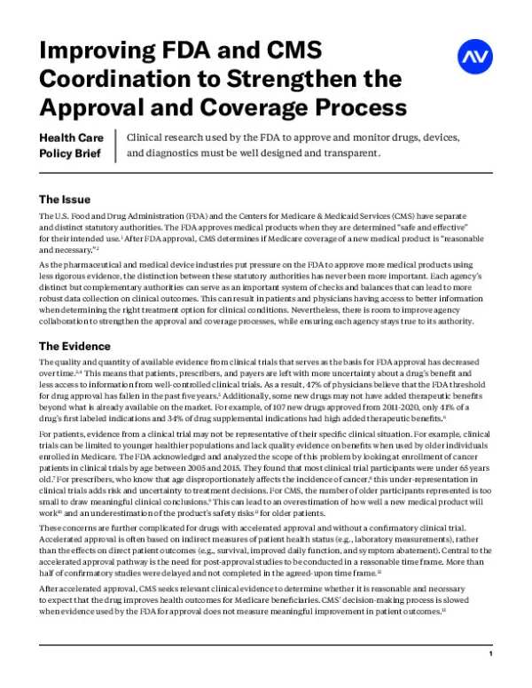 AV HC FDAMM Services Coordiation Policy Brief v3