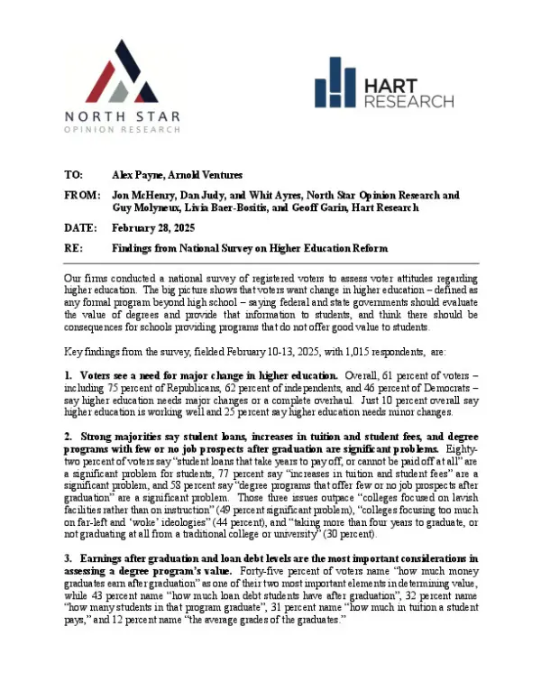 AV Higher Ed Press Release Memo